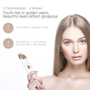 Facial Eye Massager - Repair Wrinkle, Dark Circle Remover Eliminate Eye Bags & Puffy Eye