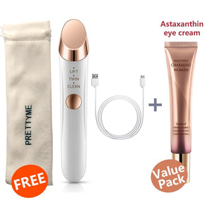 Facial Eye Massager - Repair Wrinkle, Dark Circle Remover Eliminate Eye Bags & Puffy Eye