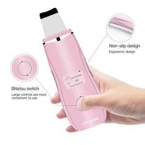 Ultrasonic facial peeling scrubber - Acne, Pores & Blackhead Remover