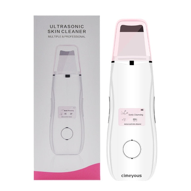 Ultrasonic facial peeling scrubber - Acne, Pores & Blackhead Remover