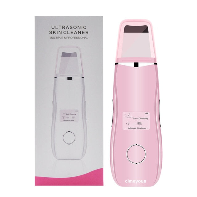 Ultrasonic facial peeling scrubber - Acne, Pores & Blackhead Remover