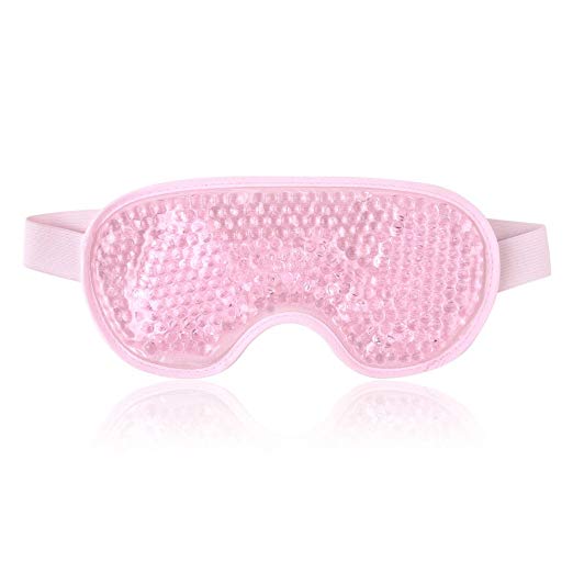 Gel Eye Mask for Puffy Eyes, Migraine, Headache Relief and Sleep Mask Solution